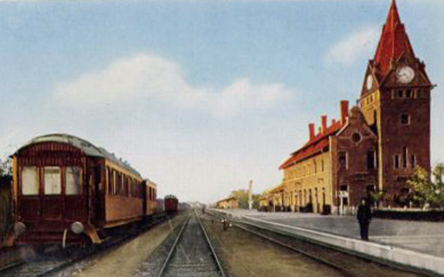Old Qingdao Train Station German History