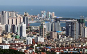 View of Qingdao Downtown View of Qingdao Downtown