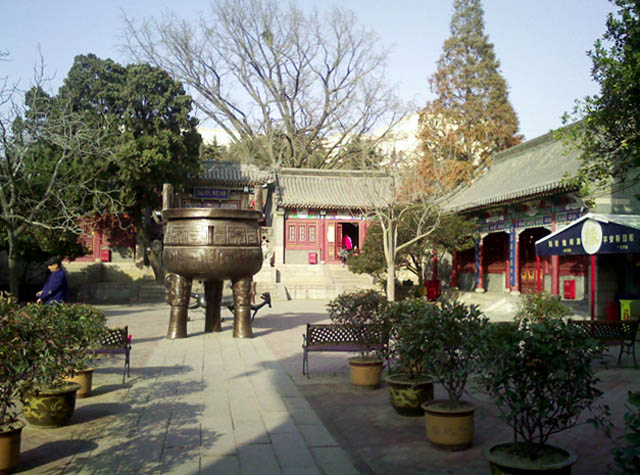 Tian Hou Gong courtyard Tian Hou Gong courtyard