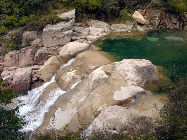 Qingdao Photos Laoshan Waterfall