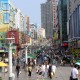 Shopping in Qingdao Taidong Pedestrian Street