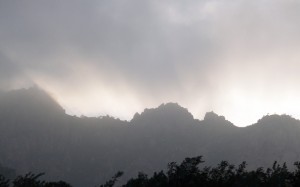 Qingdao Photos Xia Zhu Shan Fog Sun Mountain