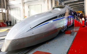 csrqingdao500kmh Qingdao High Speed Train