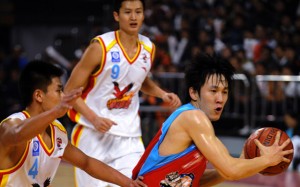 Qingdao Doublestar Eagles CBA Basketball in Qingdao, China