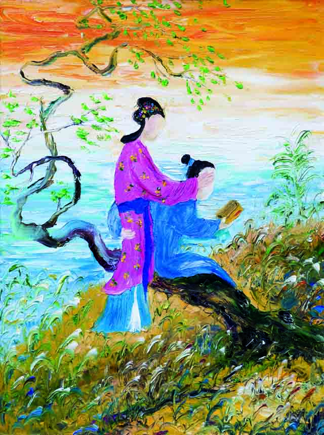 Qingdao Artist: Pan Wen Yi Chinese Painter 2770 Qingdao Artist: Pan Wen Yi Chinese Painter 2770