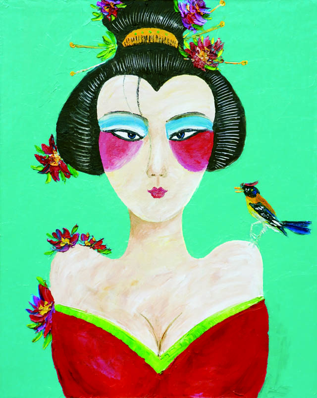 Qingdao Artist Pan Wen Yi Chinese Painter 2826 Qingdao Artist Pan Wen Yi Chinese Painter 2826