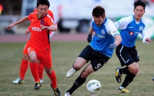 Qingdao Jonoon Football in Qingdao China Super League
