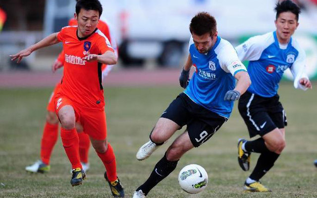 Qingdao Jonoon Football in Qingdao China Super League