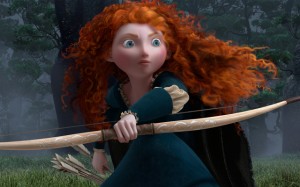 English Movies Qingdao Brave Merida Disney Pixar