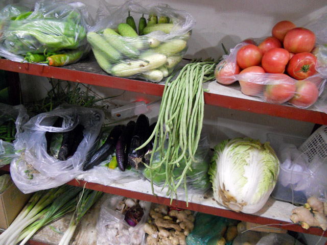 Qingdao Photos Village Shop Color Vegetables