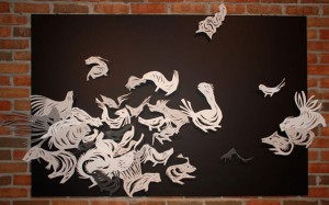 Qingdao Artist Leah Wong Papercuts: Evening Crew Qingdao Artist Leah Wong Papercuts: Evening Crew