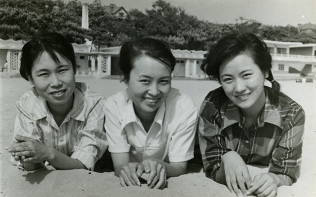 80 Years 3 Women Chinese Photos Liangyou Qingdao